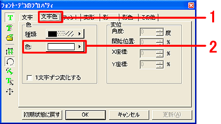 �u�t�H���g�E�f�R�̃v���p�e�B�v���